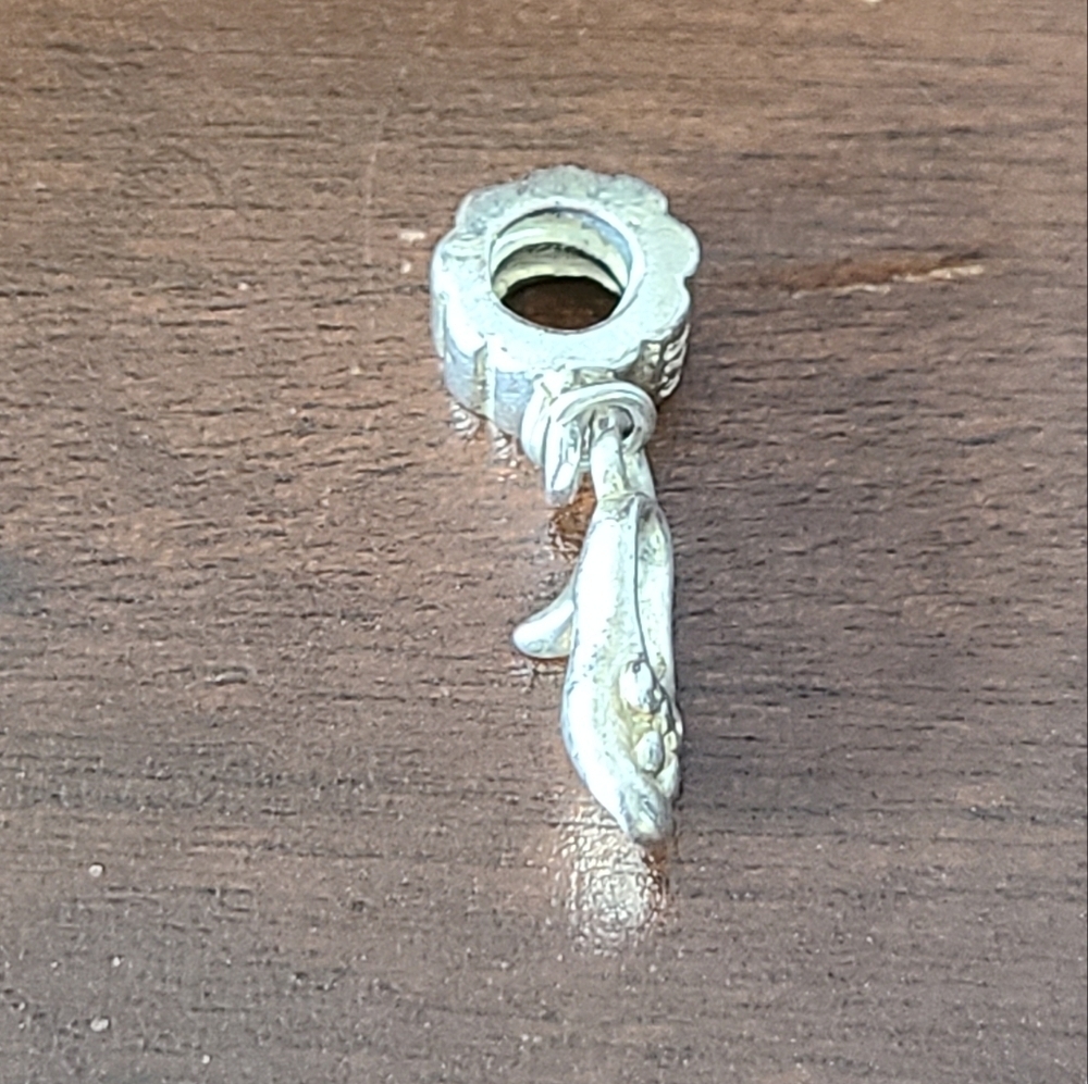 Cinderella Shoe 925 Dangle Charm